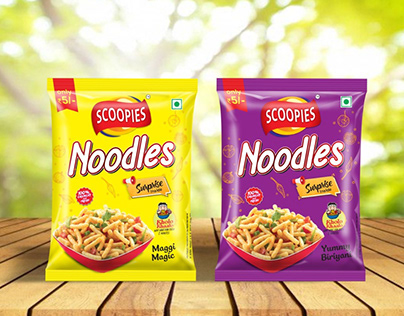 Noodles Pouch Design