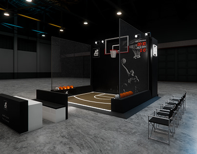 Basketball Activation Stand