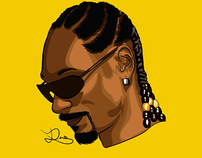 Fanart Snoop Dogg - Ilustração Digital