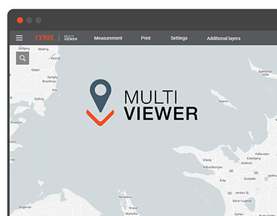 COWI Multiviewer interface design