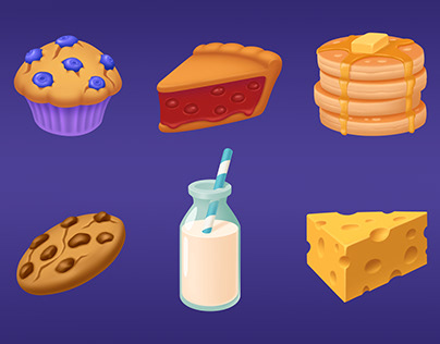 Tasty game icons