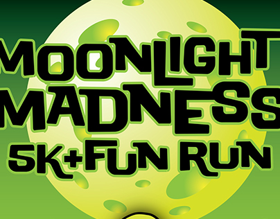 Moonlight Madness 5K marketing