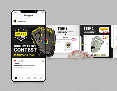 Custom Glove Contest Instagram Carousel