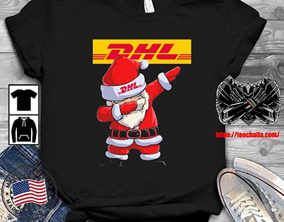 Original Santa Claus Dabbing DHL Christmas 2023 Shirt