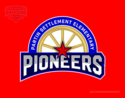 Partin Settlement Elementary School Logo Design