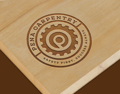 Manual Pena Carpentry - Logo / Logo Design