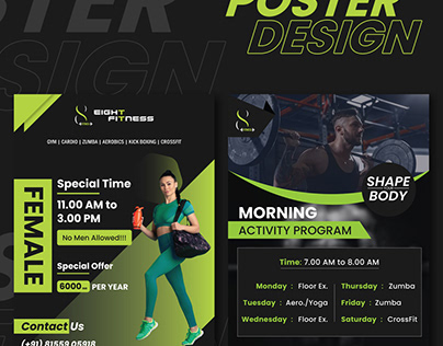 Fitness Poster Design