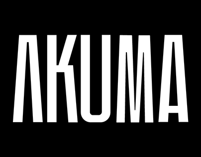 AKUMA - Free Font