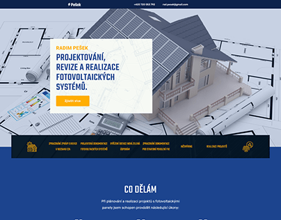 Photovoltaic and construction website