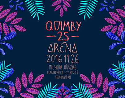 Quimby 25 poster illustration