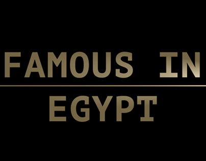 Famous in Egypt