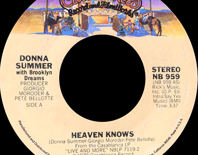 Donna Summer - Heaven Knows (1978)