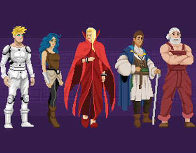 Rpg Game Character design