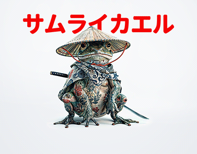 Project thumbnail - samurai frog