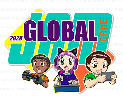Logo e personagens para Global Game Jam 2020