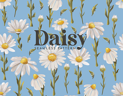 Daisy Seamless Pattern