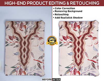 High-End Product photo editing and retouching