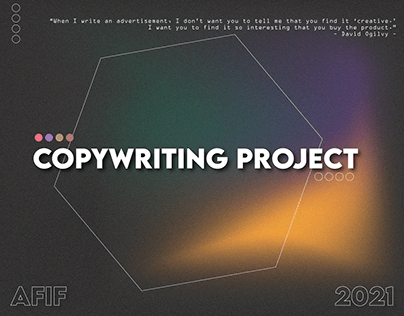 Copywriting Project