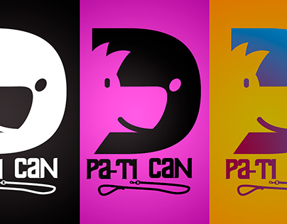 Logotipo y Flyer para Pa-Ti Can