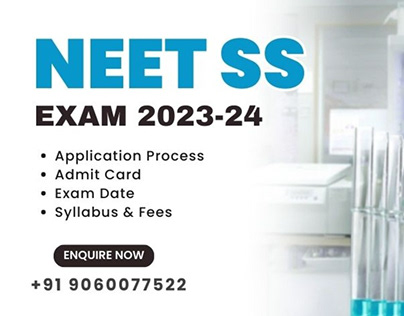 NEET SS Exam 2024 in India