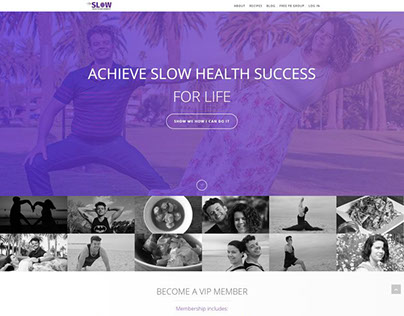 The Slow Health Movement Website