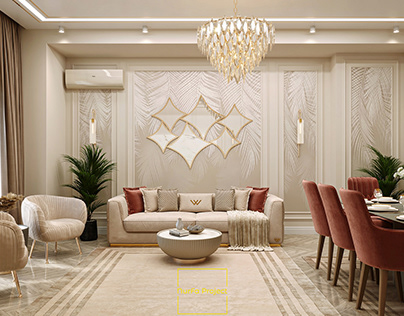 Neoclassic living room