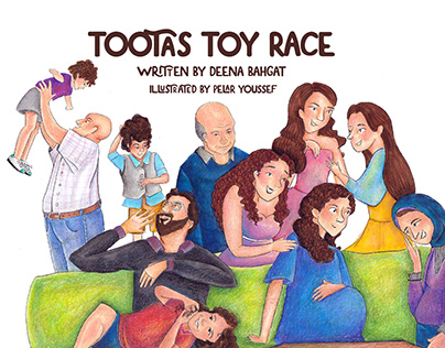 Toota's toy race : an illustrated children's book
