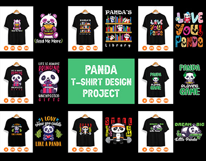 Panda T-shirt Design