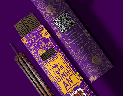 Incense box packaging design