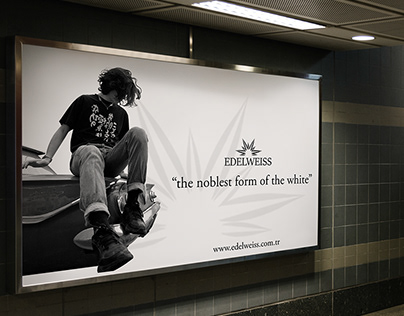 EDELWEISS /POSTER AND ADVERTISEMENT DESIGN