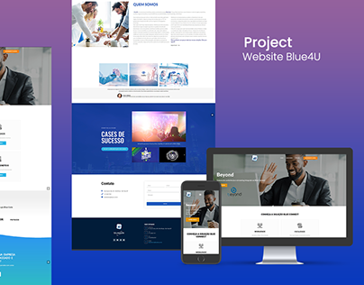 Projeto Blue4U -Site e LP