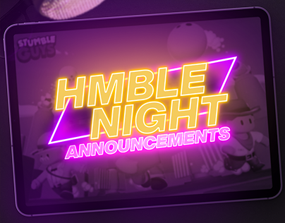 Hmble night live Twitch announcements