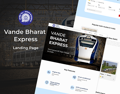 Vande Bharat Express - Landing Page