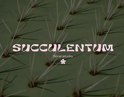 SUCCULENTUM floral studio / brand identity