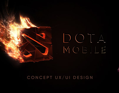 Dota Mobile (UXUI)