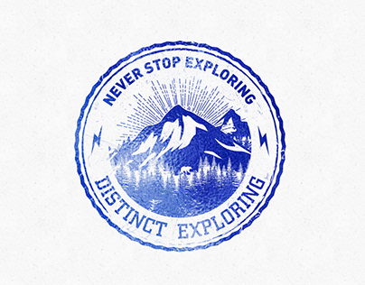 Distinct Exploring Logo