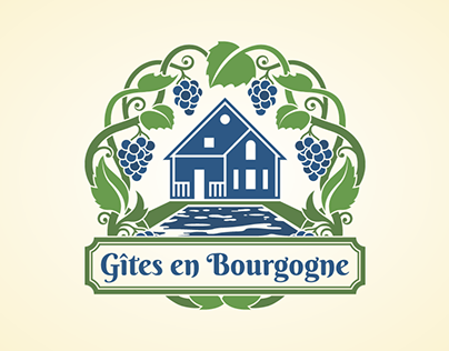 Gites en Bourgogne / Logo Design / Emblem