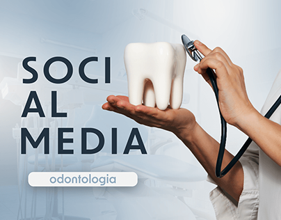 Projeto fictício de Social Media para Dentista
