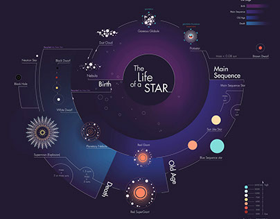 Infographic: The Life of a Star