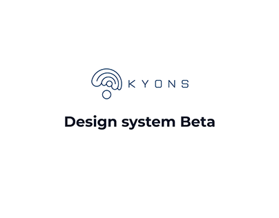 Highlight Kyons Design System