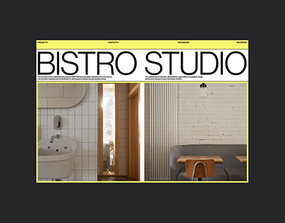 Project thumbnail - Bistro studio / web & visual