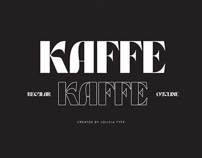 Kaffe | Psychedelic Typeface | Free To Try Font