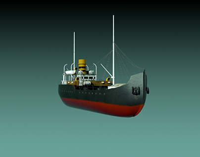 Early 20th century ship modelling