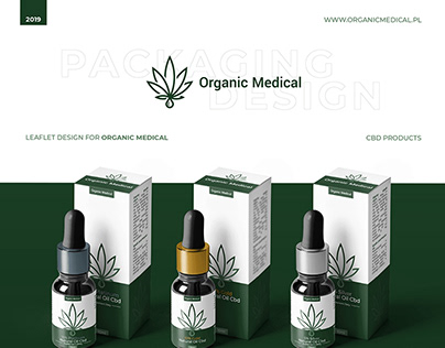 Packaging design for Organic Medical