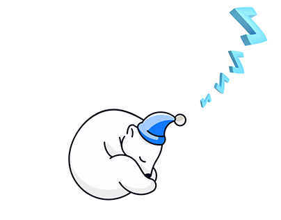 Loader Animation(sleeping bear)