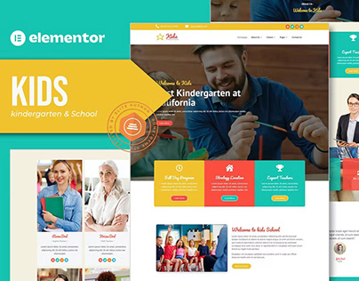 Free Kids - Kindergarten & Child Care Template Kit