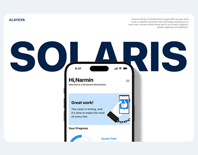 Solaris | Social Media Detox App Design