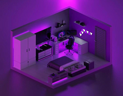 3D setup room