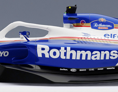 Rothmans Williams F1 Concept Livery