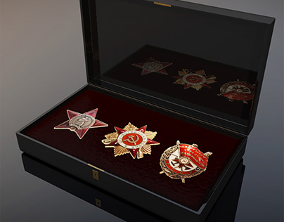 C4D MILITARY ORDERS AND MEDALS